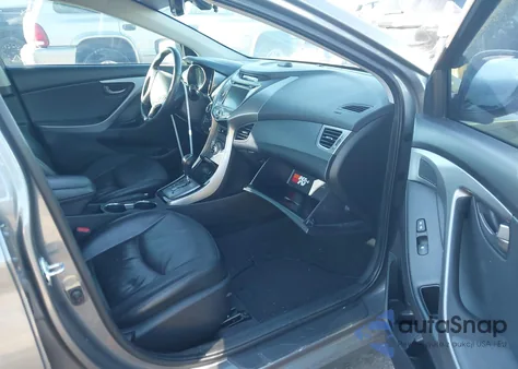 2013 Hyundai Elantra Limited из США, поврежденный, VIN 5NPDH4AE8DH226498
